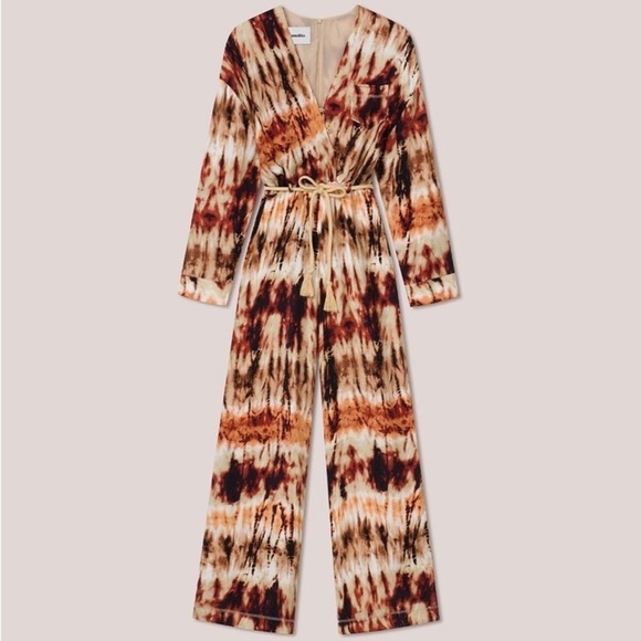 Nanushka Multicolor Tie-Dye Jumpsuit NWT - Picture 8 of 15